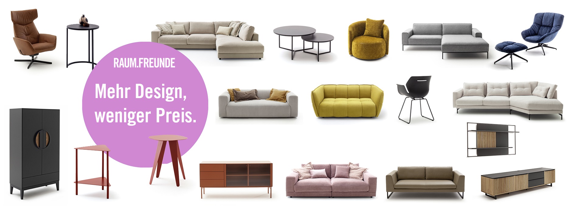 RAUMFREUNDE Header Mehr Design weniger Preis pink