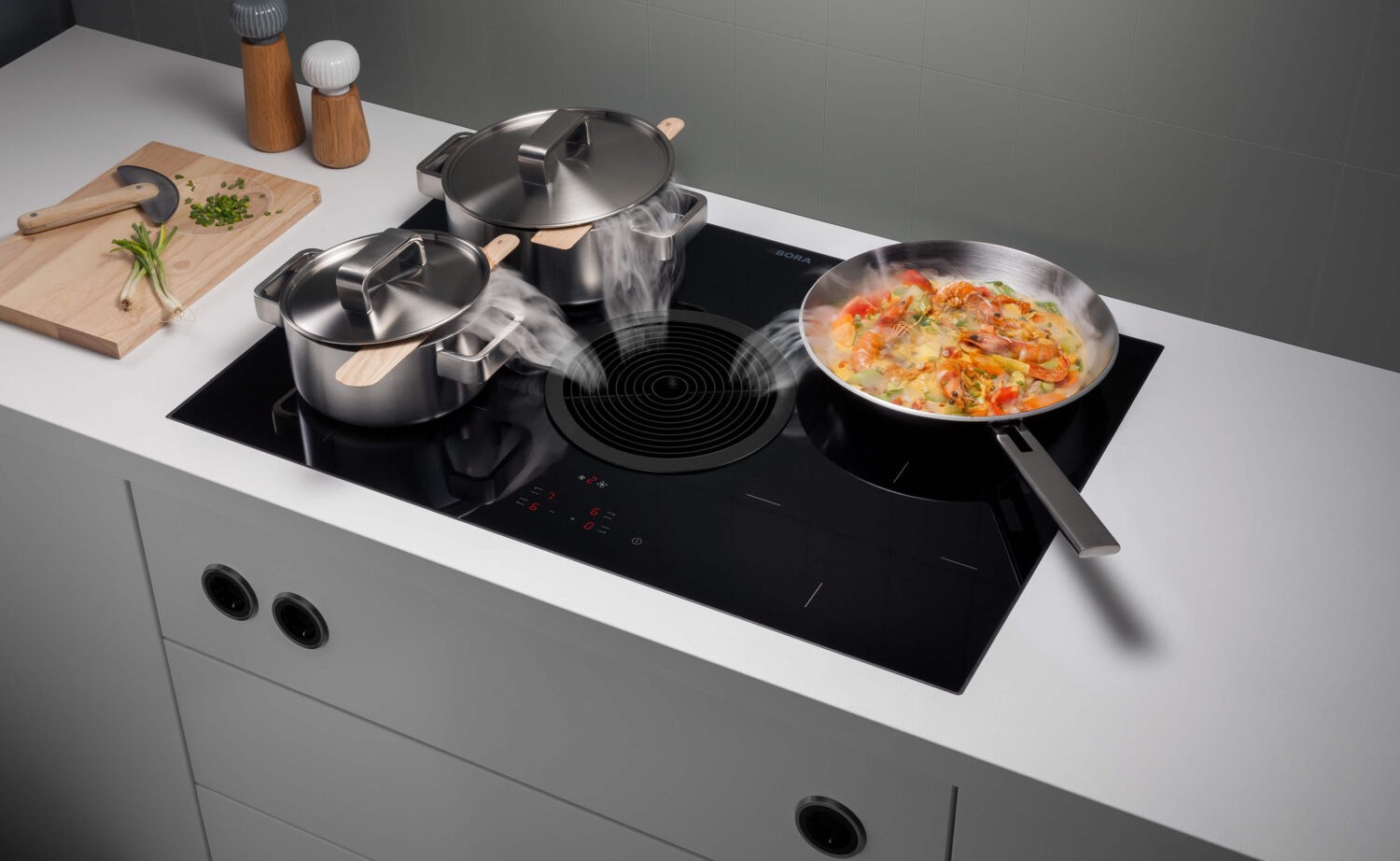 BORA basic kochfeld mit abzug BORA Basic Kochfeld