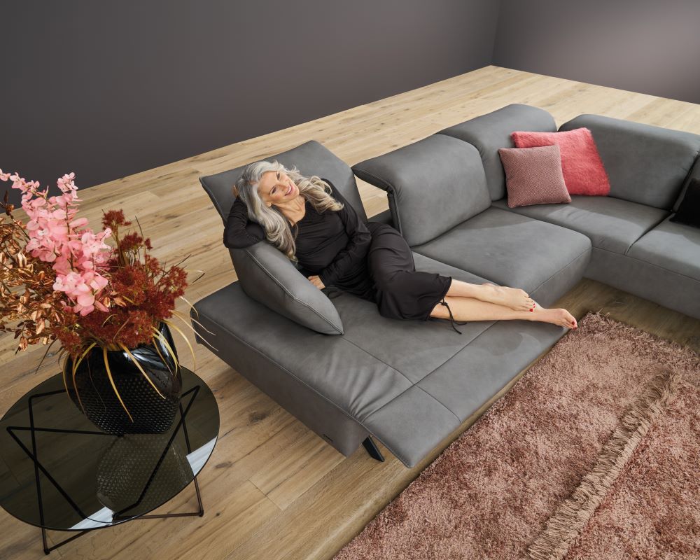 Himolla Sofa mit Funktionen