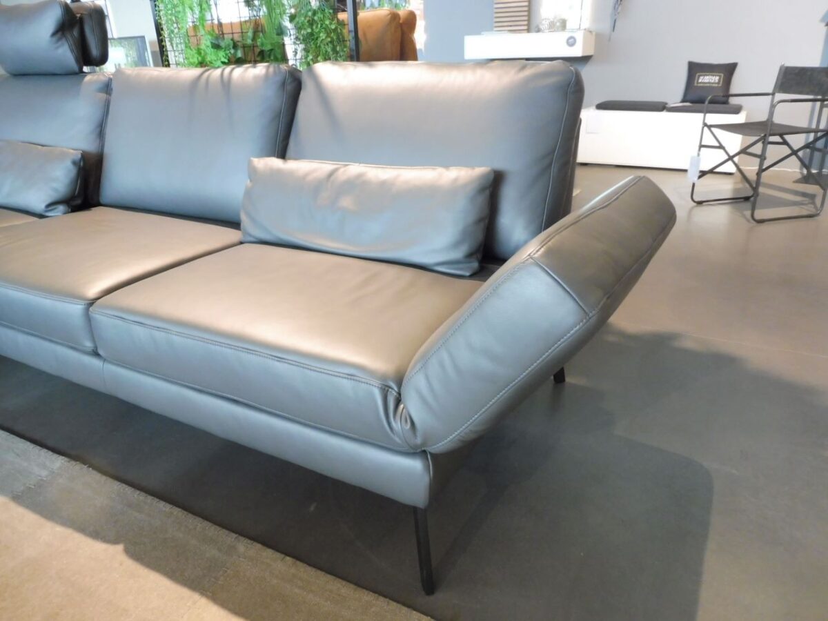 150-16-2 Sofa Leder mit Funktion 172 cm breit reduziert