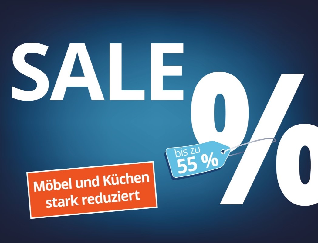 SALE Möbel und Küchen stark reduziert