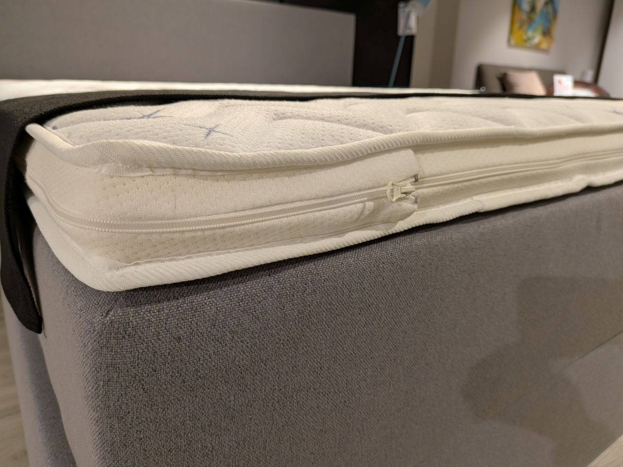 Boxspringbett 180 x 200 cm Ausstellungsstück günstig