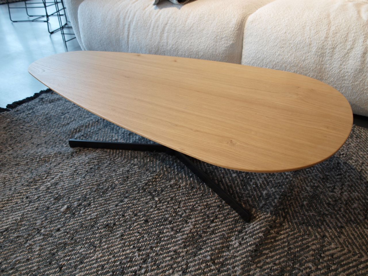 Couchtisch Eiche natur 118 x 58 cm Abverkauf