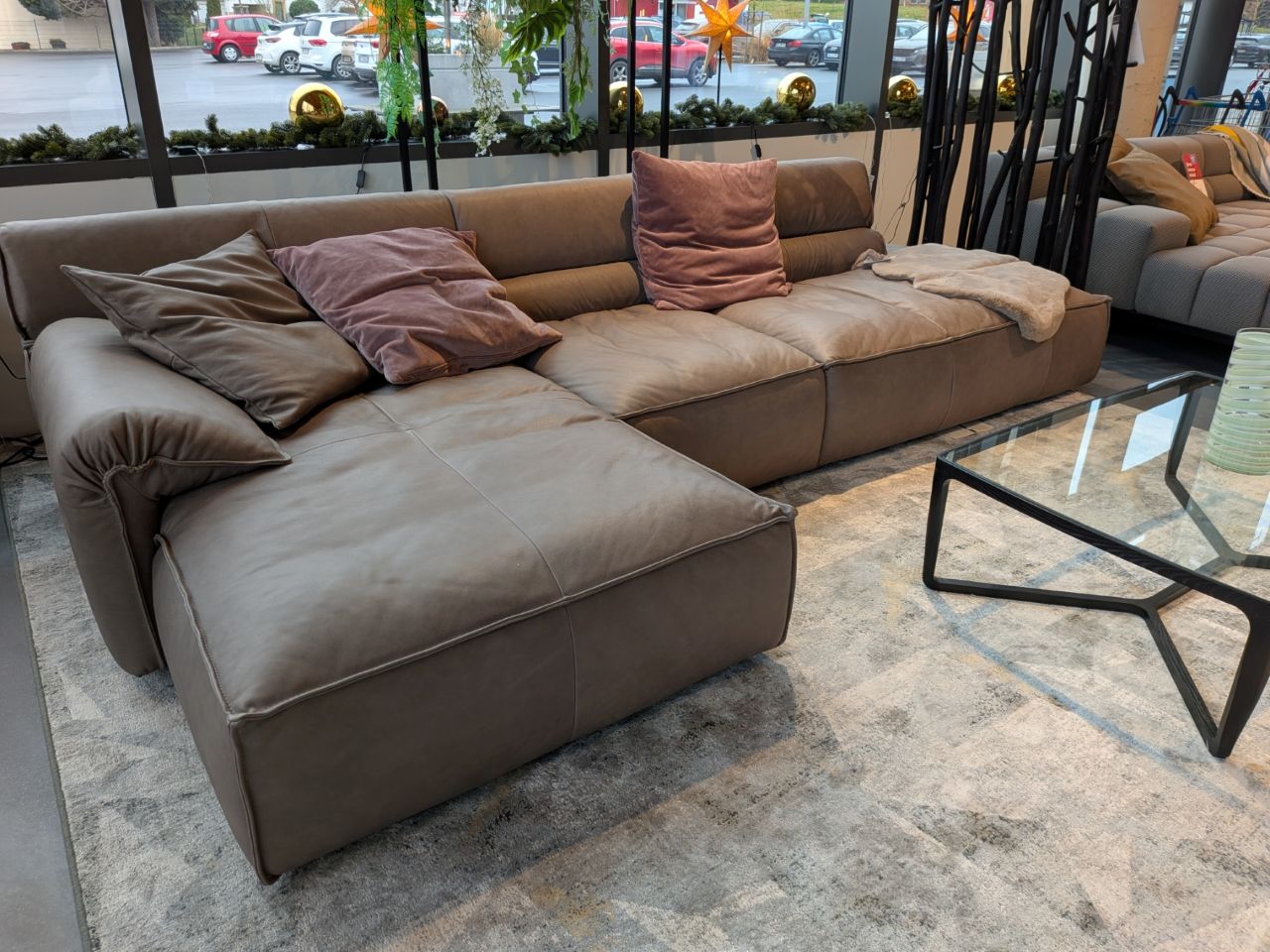 Abverkauf Designwerk Vola Sofa in Leder