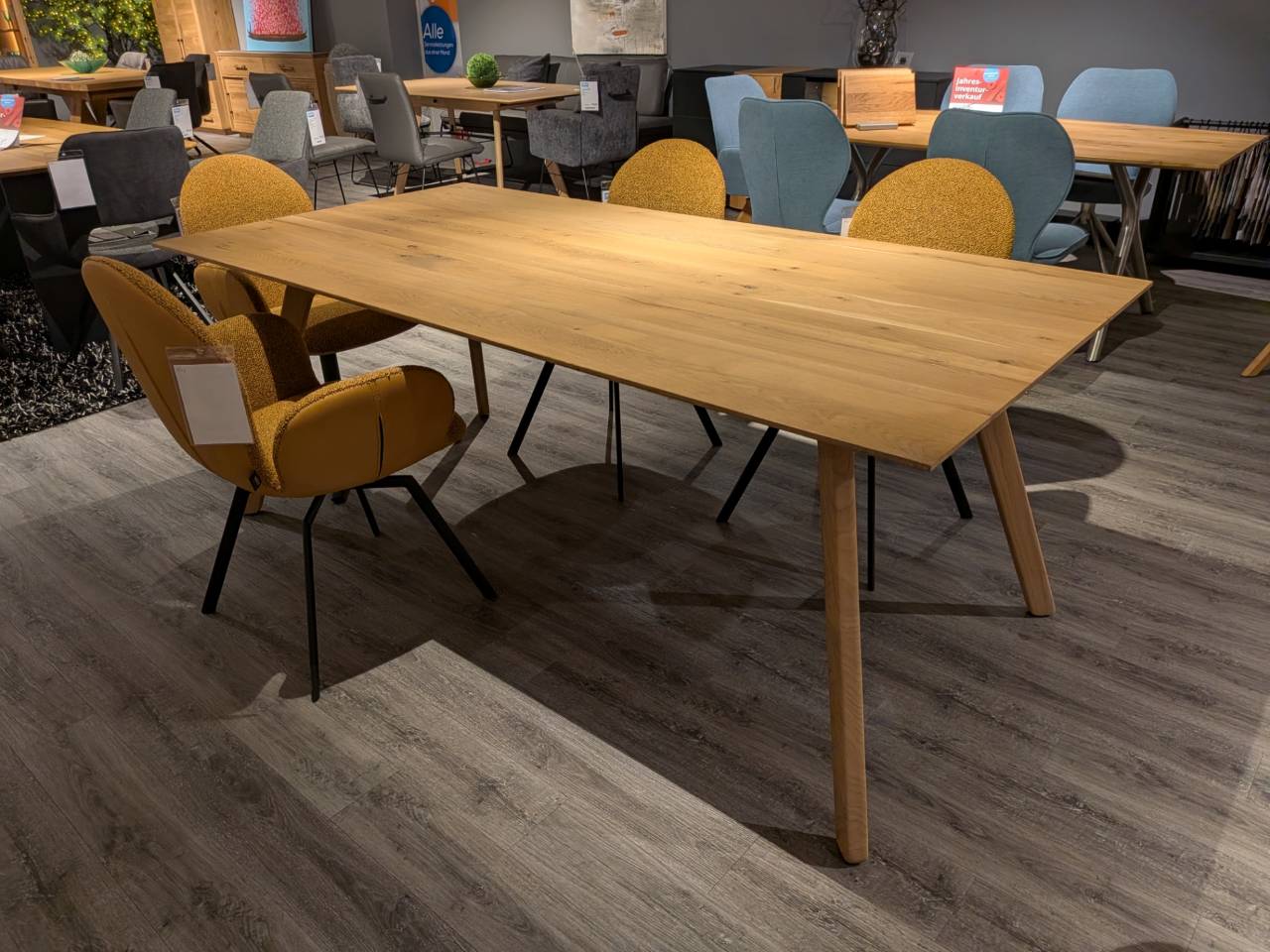 Esstisch Eiche Natura Home 200 x 100 cm SALE