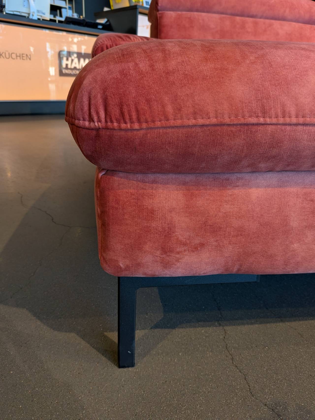 Ecksofa Stoff mit Relaxfunktion im Abverkauf