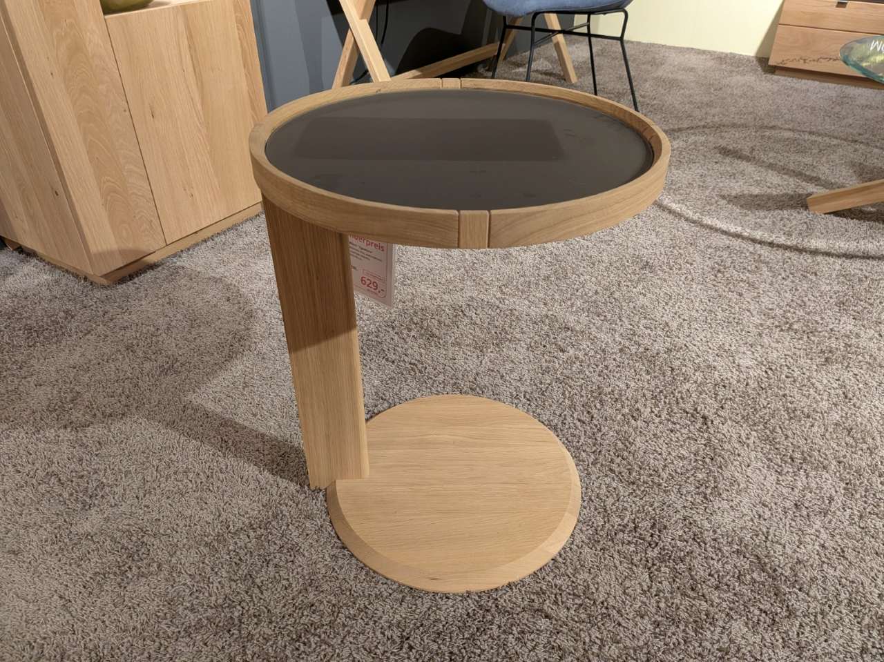 Beistelltisch Asteiche 55 cm hoch Abverkauf