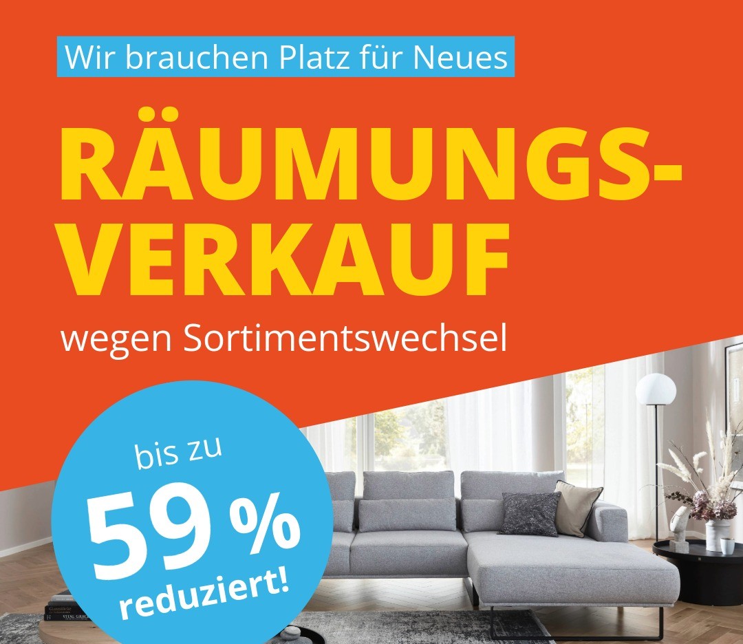 Räumungsverkauf wegen Sortimentswechsel in Frielendorf