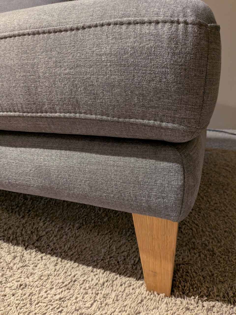 Sofa Ausstellungsstück Stoff 266 cm breit